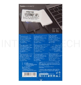 Внешний аккумулятор HOCO Q1 Kraft быстрая зарядка QC3.0, PD20, USB-A 22,5W (10000mAh), белый