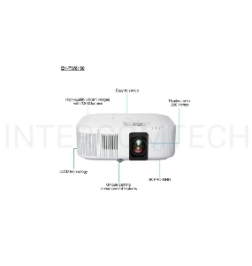 Проектор Epson EH-TW6150 3LCD 2800Lm (4096x2400) 70000:1 ресурс лампы:4500часов 1xUSB typeB 1xHDMI 4.1кг