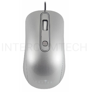 Мышь Oklick 155M серебристый оптическая (1600dpi) USB (3but)