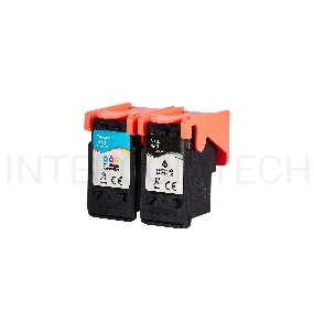 Набор струйных картриджей Sakura 3711C004 (460 Black/ 461 Color) для Canon, мультипак, 15/15 мл., 400 к.