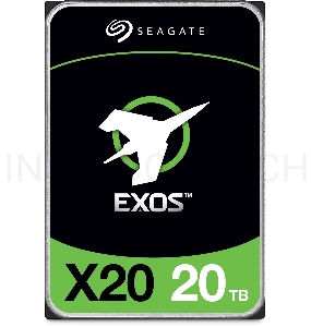 Жесткий диск SEAGATE HDD Server Exos X20 HDD 512E/4KN ( 3.5'/ 20TB/ SATA 6Gb/s / 7200rpm)