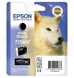 Картридж струйный Epson T0968 C13T09684010 черный матовый для Epson St Ph R2880 (11мл)