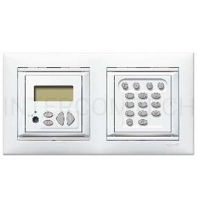 Рамка Valena - Белая - двухместная Legrand 774452