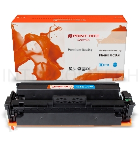 Картридж лазерный Print-Rite TFC452CPU1J PR-046 H CIAN 046 H Cian голубой (5000стр.) для Canon LBP 653Cdw/654Cx/MF732Cdw/734Cdw/735Cx
