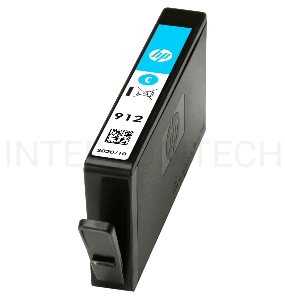 Картридж струйный HP 912 3YL77AE голубой (315стр.) для HP OfficeJet 801x/802x