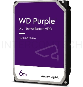 Жесткий диск Western Digital 2Tb 5400rpm WDC PURPLE WD22PURZ SATA 6GB/S 256MB