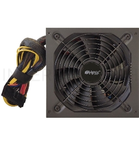 Блок питания HIPER HPB-800SM (ATX 2.31, 800W, ActivePFC, 140mm fan, Semi-modular, Black) BOX