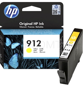 Картридж струйный HP 912 3YL79AE желтый (315стр.) для HP DJ IA OfficeJet 801x/802x