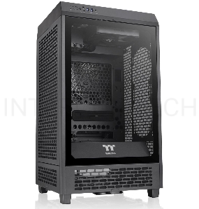 Корпус Thermaltake The Tower 200 черный без БП miniITX 11x120mm 5x140mm 2xUSB3.0 audio bott PSU