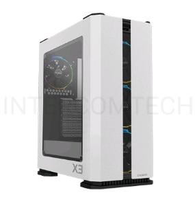 Корпус ZALMAN X3, ATX, WHITE, WINDOW, 2x3.5