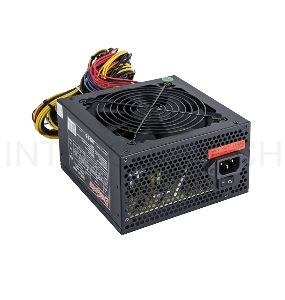 Блок питания Exegate EX224734RUS-S 500NPX, ATX, SC, black,12cm fan, 24p+4p, 6/8p PCI-E, 3*SATA, 2*IDE, FDD + кабель 220V с защитой от выдергивания