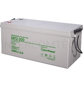 Батарея PS solar (gel) CyberPower GR 12-200 / 12 В 200 Ач Battery CyberPower Professional solar series (gel) GR 12-200 / 12V 200 Ah