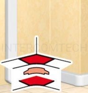 Угол внутренний LEGRAND 010605, переменный от 80° до 100°, для кабель-канала 105х50мм