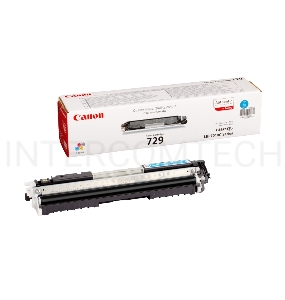 Тонер-картридж Canon Cartridge 729C (4369B002) голубой для LBP-7010C/7018C 1000 стр.