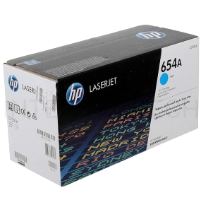 Тонер Картридж HP 654A CF331A голубой для HP CLJ Ent M651n/M651dn/M651xh/M680dn/M680f (15000стр.)