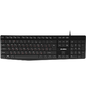 Клавиатура Sven KB-S305 чёрная USB
