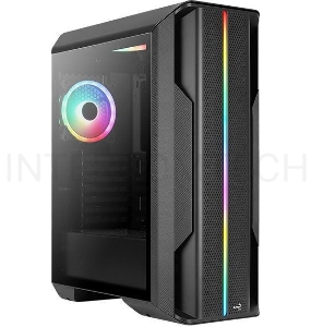 Корпус Aerocool Splinter Duo-G-BK-v1 черный без БП mATX 2x120mm 2xUSB3.0 audio