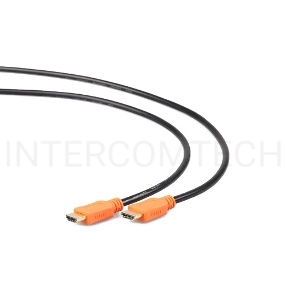 Кабель HDMI Gembird/Cablexpert , 1.8м, v1.4, 19M/19M, серия Light, черный, позол.разъемы, экран (CC-HDMI4L-6)