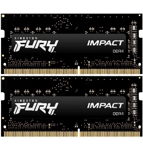 Память оперативная Kingston 32GB 3200MHz DDR4 CL20 SODIMM (Kit of 2) FURY Impact