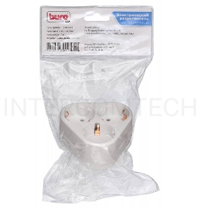 Сетевой разветвитель Buro BU-PS3VG-W (3 розетки) белый (пакет ПЭ)