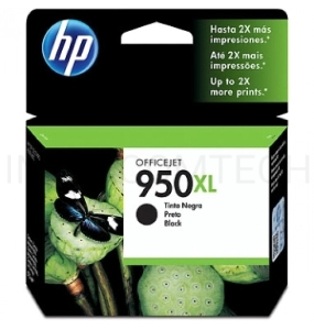 Картридж струйный HP 950XL CN045AE черный для HP OJ Pro 8100/8600 (2300стр.)