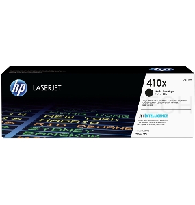 Тонер-картридж Hewlett-Packard HP 410X (CF410X) черный для LJ Pro M452/M477 6500 стр.