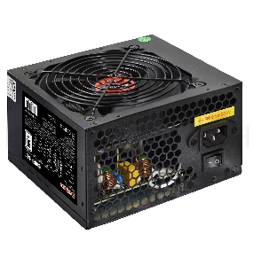 Блок питания 550W ExeGate 550PPH-LT, RTL, 80+, ATX, black, APFC, 12cm, 24p, (4+4)p, 5*SATA, 3*IDE