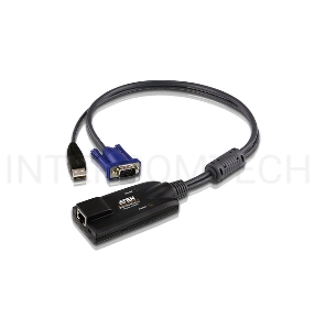 Переключатель ATEN KA7570 Кабель-адаптер KVM  USB (Клав+мышь), HDB-15 