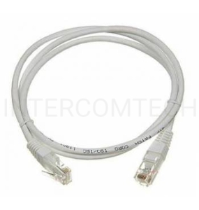Патч-корд Lanmaster TWT RJ-45 (m)-RJ-45 (m) cat5E 0.5м серый 