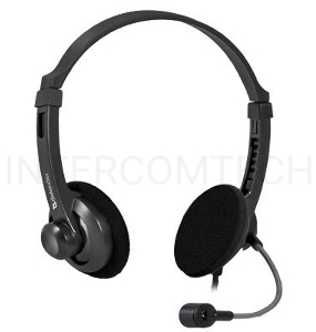 Гарнитура Defender Aura 104 черный (кабель 1.8м)