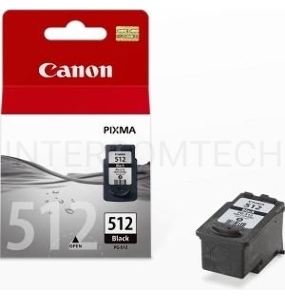 Картридж струйный PG-512Bk (2969B007), для Canon PIXMA MP240, 260, 480, Черный, 401 стр.