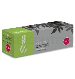 Тонер Картридж Cactus CS-TK1170 черный для Kyocera Ecosys M2040dn/ M2540dn/M2640idw (7200стр.)