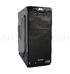 Корпус Exegate  EX269435RUS  Miditower UN-604 Black, ATX, <UN350, 120mm> 2*USB+2*USB3.0, Audio