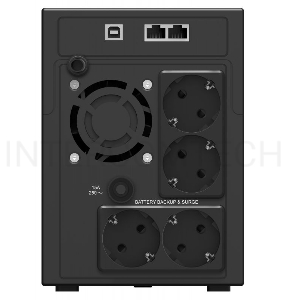 Источник бесперебойного питания Ippon Smart Power Pro II Euro 1600 960Вт 1600ВА черный