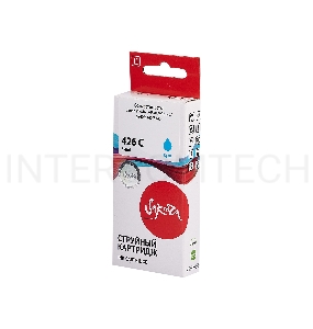 Струйный картридж Sakura 4557B001 (426 C) для Canon, голубой, 8,4 мл., 800 к.