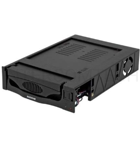 Сменный бокс для HDD AgeStar SR3P-SW-2F SATA пластик черный 3.5