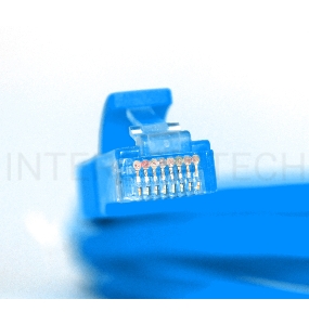 Патч-корд Greenconnect Патч-корд UTP прямой ethernet 1.0m кат.5e,  RJ45, литой (Синий) (GCR-LNC01-1.0m)