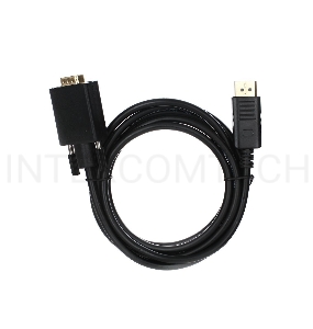 Кабель-переходник DisplayPort --> VGA_M/M 1,8м VCOM <CG607-1.8M>
