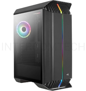 Корпус Aerocool Gladiator Duo-G-BK-v1 черный без БП ATX 3x120mm 2xUSB3.0 audio bott PSU