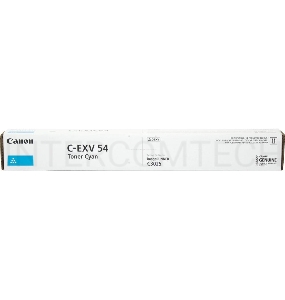 Тонер-картридж Canon C-EXV54C 1395C002 голубой туба для копира C3025i
