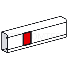 Накладка на стык крышки - для кабель-каналов Metra 85х50, 100х50 и 130х50