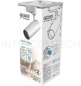 Система трековая Gauss TR070 24Вт 4000K цв.св.:белый нейтральный белый
