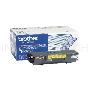 Тонер-картридж Brother TN-3280 черный {HL53XX series/DCP-8085DN/8070D/MFC-8880DN/8370DN (8000 копий)}