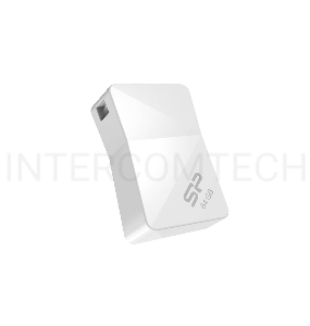 Флеш Диск Silicon Power 8Gb Touch T08 SP008GBUF2T08V1W USB2.0 белый