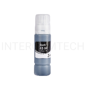 Струйный картридж Sakura 4698C001 (43 BK) для Canon, черный, 60 мл., 3800 к.