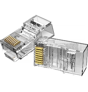 Коннектор Vention RJ45 (8p8c), cat. 6, под витую пару (10шт.)