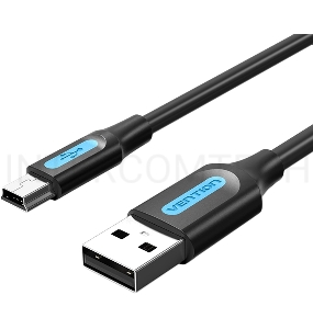 Кабель Vention USB 2.0 AM/mini B 5pin - 1,5м