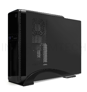 Корпус Desktop CROWN CM 1907-3 black ITX (CM-PS300)