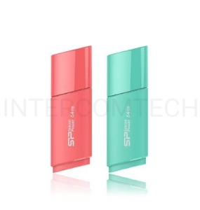 Флэш Диск Silicon Power USB Drive 8Gb Ultima U06 {USB2.0, Blue}