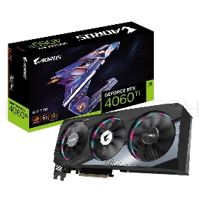Видеокарта Gigabyte RTX4060Ti AORUS ELITE 8GB NVIDIA GeForce RTX 4060TI 8192Mb PCI-E 4.0  128 GDDR6 2685/9000 HDMIx1 DPx3 HDCP Ret